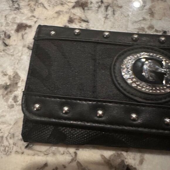 NWOT Guess Black Women's Wallet - Picture 5 of 14